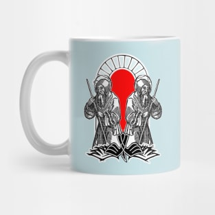 Hermit monk on spiritual quest Mug